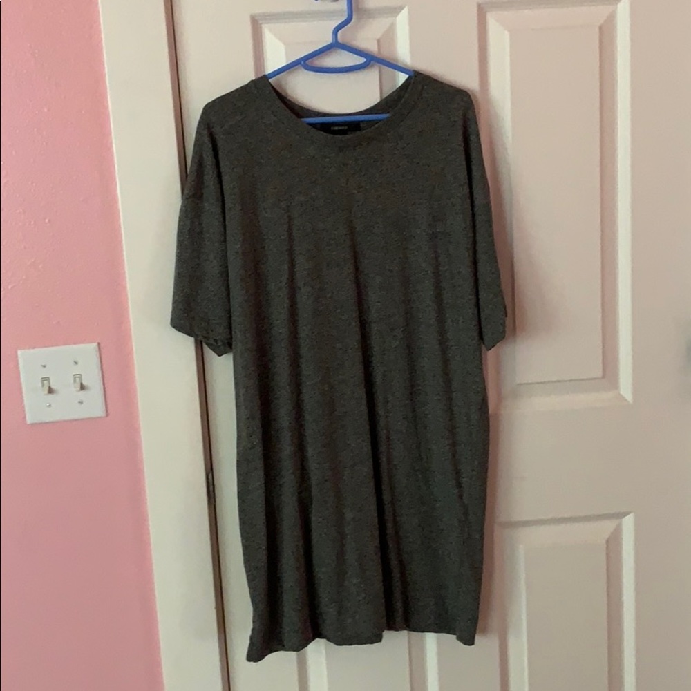 loose grey dress
